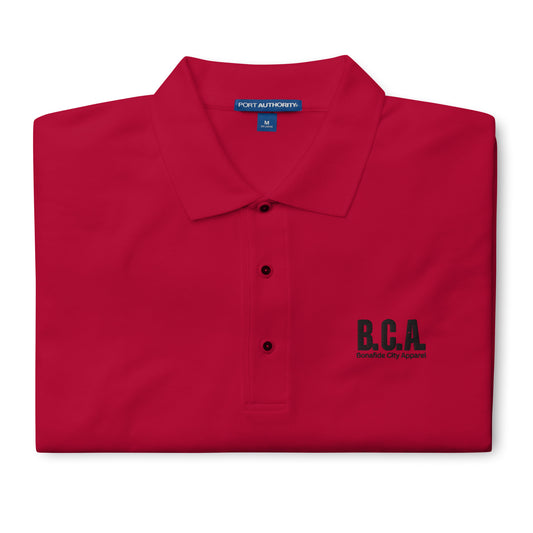 BCA Men's Embroidered Premium Polo