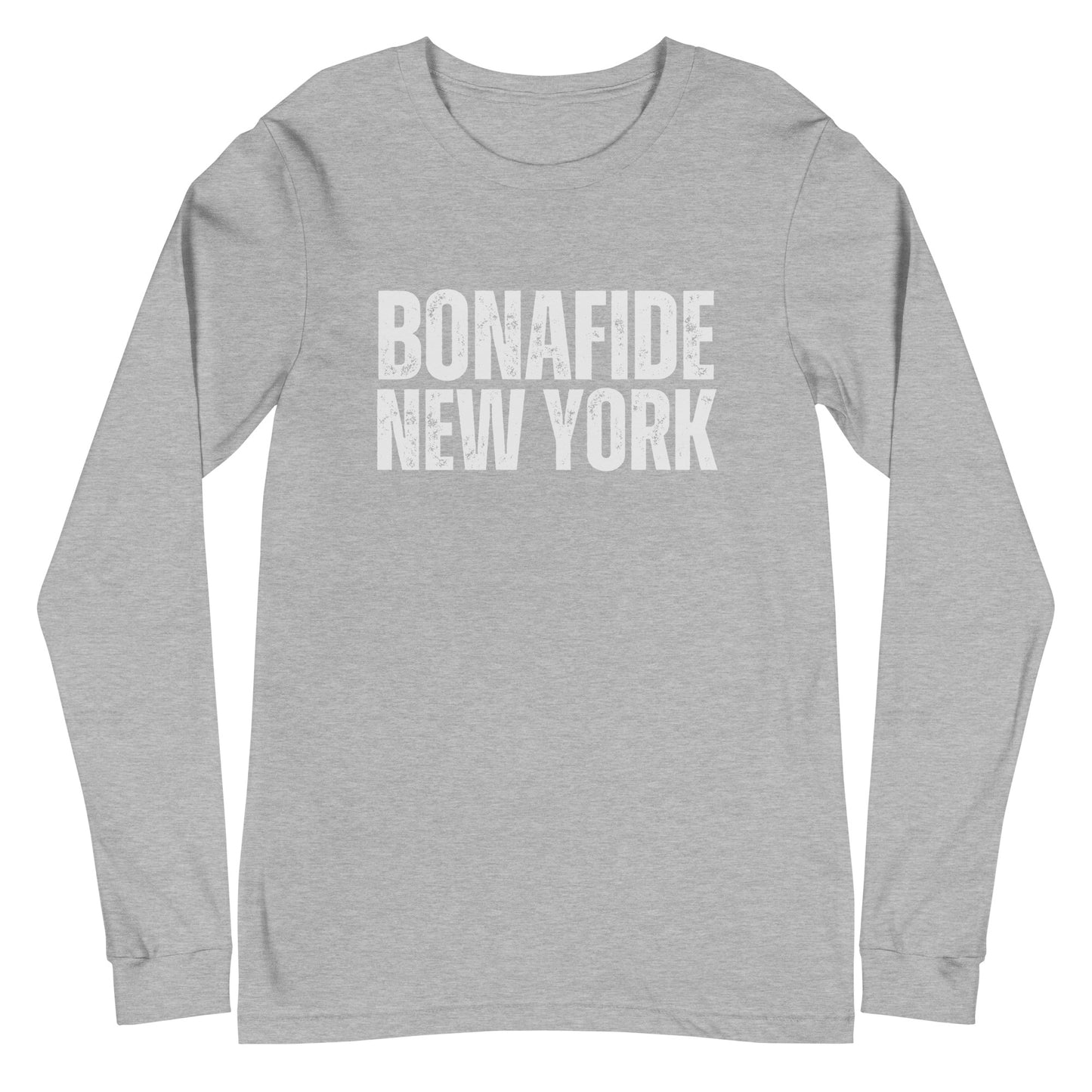 New York Bonafide Unisex Long Sleeve Tee