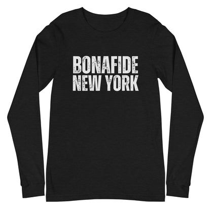 New York Bonafide Unisex Long Sleeve Tee