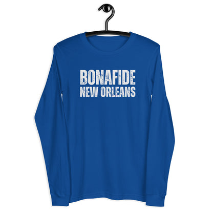 New Orleans Bonafide Unisex Long Sleeve Tee