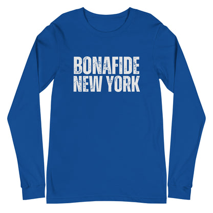 New York Bonafide Unisex Long Sleeve Tee